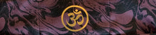 Load image into Gallery viewer, Om yoga meditation headband by buddha gear for yoga meditation an sleep with a crystal over your third eye