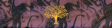 Load image into Gallery viewer, Buddha Gear Yoga Clothing  Hand Made Burgundy Wine Buddha Band with Golden Tree of Life, Infinite Love, Pineapple, Namaste over your third eye for better yoga, meditation and sleep Buddha Wear