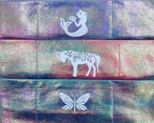 Load image into Gallery viewer, Our original Buddha Band - Yoga, meditation headband has hidden pocket to hold a crystal over your third eye while you meditate, practice yoga or sleep. Buddha Gear Buddha Wear Butterfly Unicorn Mermaid