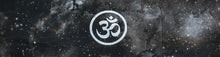 Load image into Gallery viewer, Om meditation headband by buddha gear for yoga meditation an sleep with a crystal over your third eye