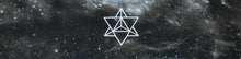 Load image into Gallery viewer, Merkaba meditation headband by buddha gear for yoga meditation an sleep with a crystal over your third eye