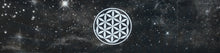 Load image into Gallery viewer, Flower of Life meditation headband by buddha gear for yoga meditation an sleep with a crystal over your third eye
