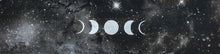 Load image into Gallery viewer, Moon meditation headband by buddha gear for yoga meditation an sleep with a crystal over your third eye