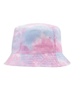 sportsman sp450 tie dye bucket cap hat cotton candy by buddha gear