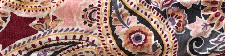 Headbands Pink Paisley Buddha gear Buddha bands Super Soft Headbands for better yoga meditation and sleep