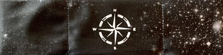 Buddha gear Buddha Wear Hand Made Black Cosmo Buddha Band, meditation, yoga headband with Compass, Coexist, Yin Yang Sun, Namaste over your third eye Yoga wear buddha clothing