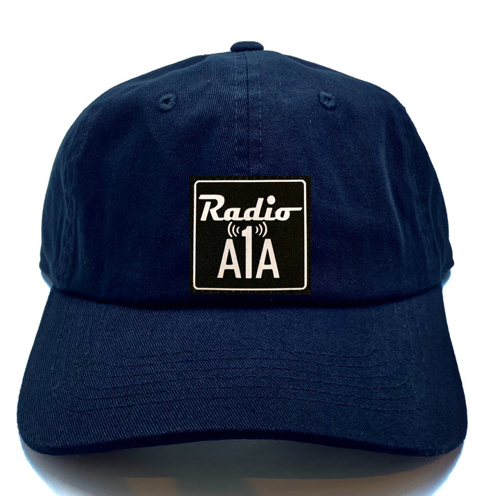 Buddha gear black dad hat Radio A1A Headwear, Key West Florida "Music For The Road To Paradise"  Make sure to tune in when you're driving through the Keys! Even when your'e not, you can tune into their web radio at www.radioa1a.com 