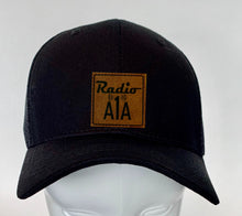 Load image into Gallery viewer, Buddha gear black hat Radio A1A Headwear, Key West Florida &quot;Music For The Road To Paradise&quot;  Make sure to tune in when you&#39;re driving through the Keys! Even when your&#39;e not, you can tune into their web radio at www.radioa1a.com 