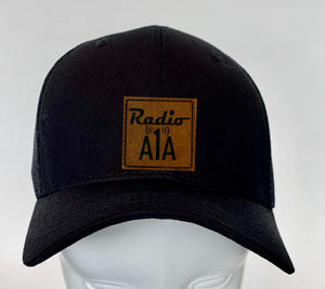 Buddha gear black hat Radio A1A Headwear, Key West Florida "Music For The Road To Paradise"  Make sure to tune in when you're driving through the Keys! Even when your'e not, you can tune into their web radio at www.radioa1a.com 