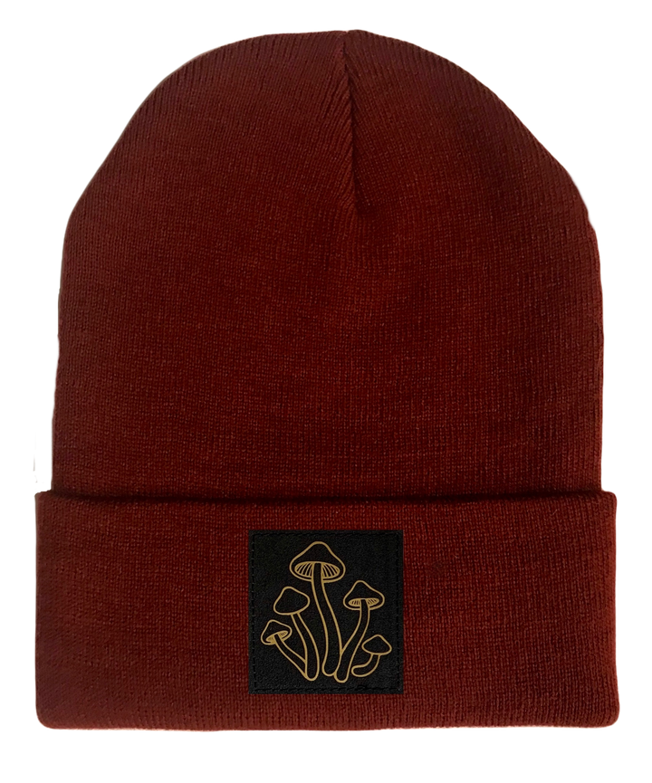 mushroom beanie by buddha gear