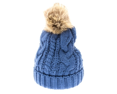 Yoga pom pom beanie hats By Buddha Gear, Also available with Namaste, Lotus, Om, Unicorn, Tree of Life, Compass, Infinite Heart, Moons and Phoenix patches