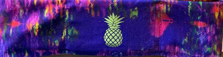 Pineapple yoga meditation headband by buddha gear for yoga meditation an sleep with a crystal over your third eye