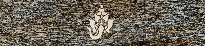 Yoga wear Meditation Budha gear Buddha Wear Hand made Buddha Band with hidden pocket to hold a crystal over your third eye w Mushrooms, Cannabis, Compass, Triquetra, Hamsa hand, Moon phases 