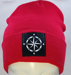 Find your true North with your Compass Buddha Beanie! Wearing a compass over your third eye is a great that it's never too late in life to change or alter your course.  The compass points in four directions; North, South, East and West, harkening back to sailors and ships traversing the stormy seas on their way home from a long journey. The compass holds meaning for a traveler, being a symbol for guidance, the ability to point you in the right direction.