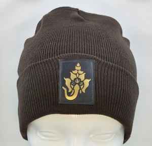 Buddha Beanie with Ganesha over your Third EyeGanesha is one of the most distinctive Hindu deities. He has a large elephant head and a soft bellied human body. He plays a dual role of a supreme being powerful enough to remove obstacles and ensure success or create obstructions for those whose ambition has become destructive.  Ganesha is an archetype that is often called upon when you’re about to embark on a new endeavor to bless the venture.