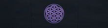Load image into Gallery viewer, Flower of Life meditation headband by buddha gear for yoga meditation an sleep with a crystal over your third eye