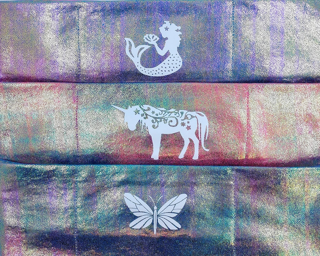 Our original Buddha Band - Yoga, meditation headband has hidden pocket to hold a crystal over your third eye while you meditate, practice yoga or sleep. Buddha Gear Buddha Wear Butterfly Unicorn Mermaid