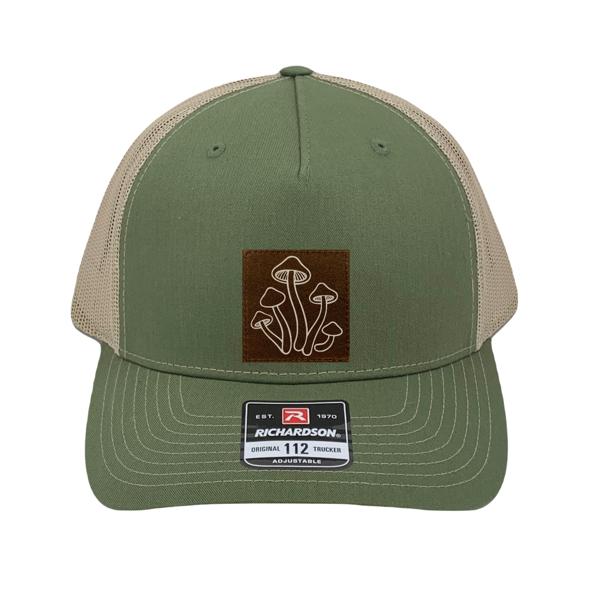 Olive Barrell Craft Spirits Patch Trucker Hat