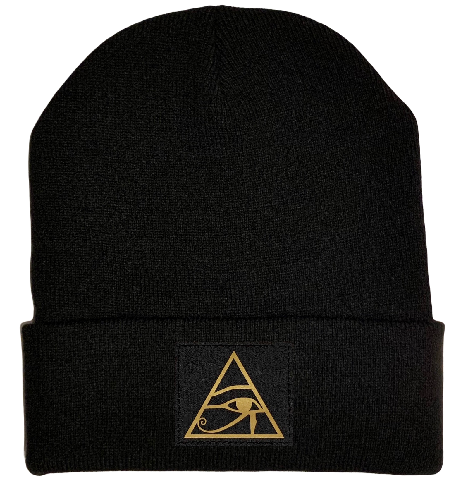 Beanie with The Wadjet (or Ujat, meaning "Whole One") is a powerful symbol of protection, royal power and good health. In ancient Egypt it is also known as the "Eye of Horus" and the "all seeing eye" The Eye of Horus, also known as wadjet, wedjat[ or udjat,is an ancient Egyptian symbol of protection, royal power, and good health.