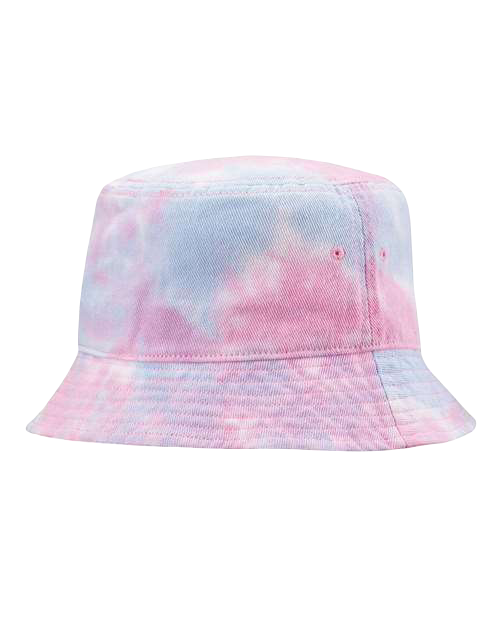 sportsman sp450 tie dye bucket cap hat cotton candy by buddha gear